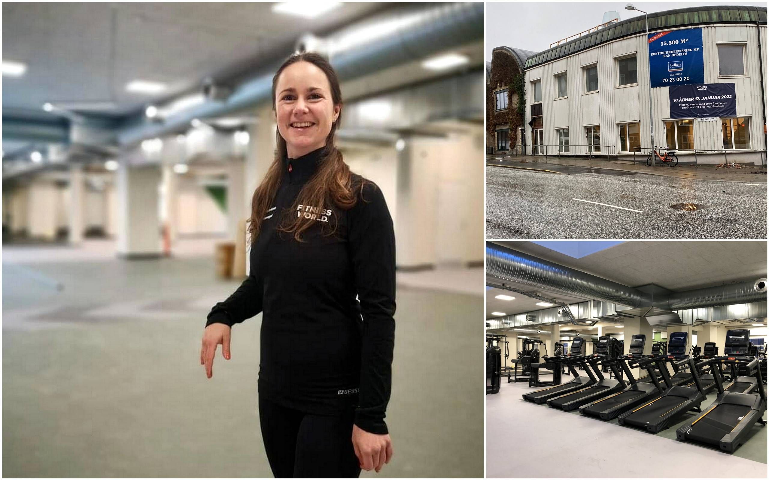 enestående vokal af Fitness World rykker ind i gamle universitetsbygninger på Trøjborg