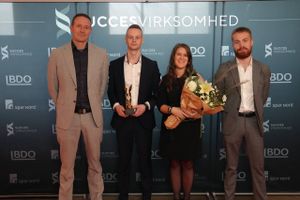 Skanderborg-virksomheden blev blandt andet anerkendt for sin store passion og sit lokale engagement.