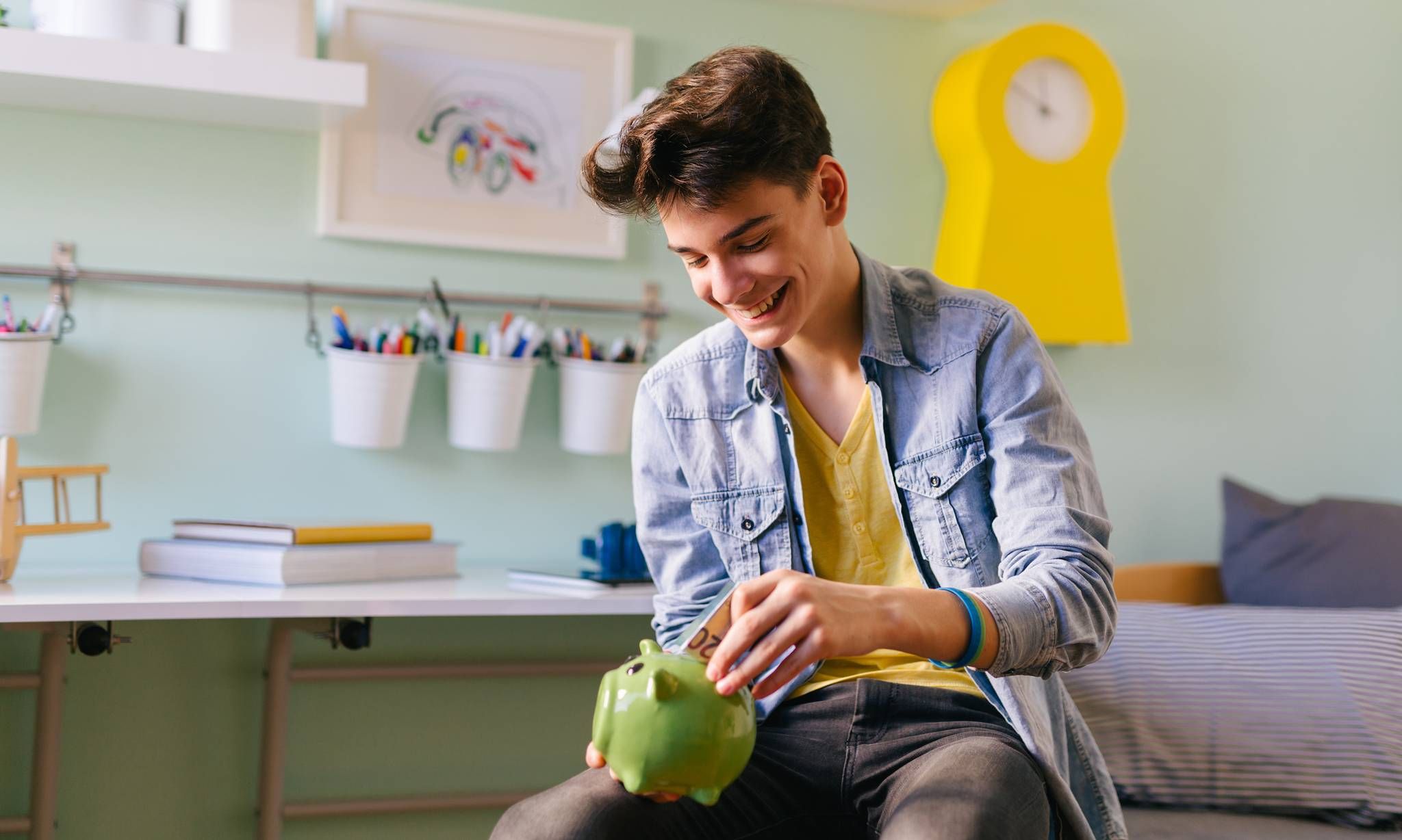 Save my boy. How to save money for a teenager.