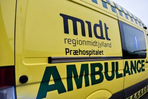 En ambulance har med stor sandsynlighed været med til at forhindre en ulykke. 