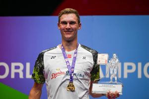 For anden gang i karrieren kan Viktor Axelsen kalde sig for verdensmester i badminton.