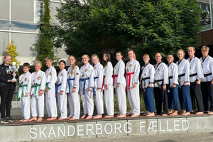 Skanderborg Taekwondo Klub var selv vært ved Budo Nord Cup i Fælledhallen og tog selv ubeskedent en stor del af stævnets medaljer. 