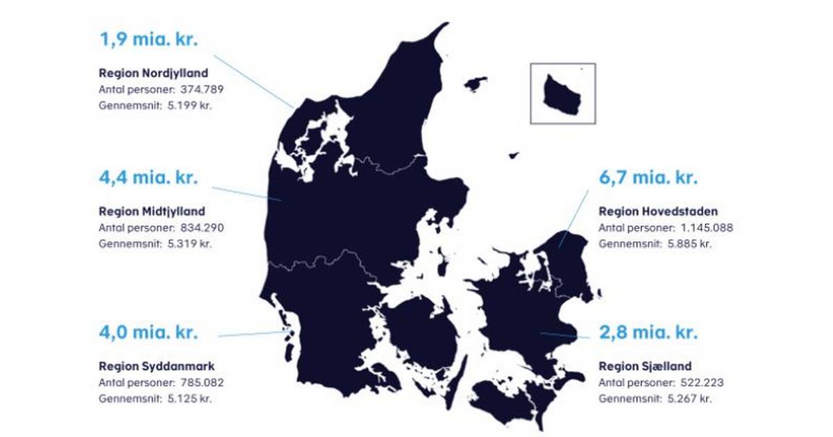 Danskerne Skal Have 20 Milliarder Tilbage I Skat: Se Fordelingen I Hele ...