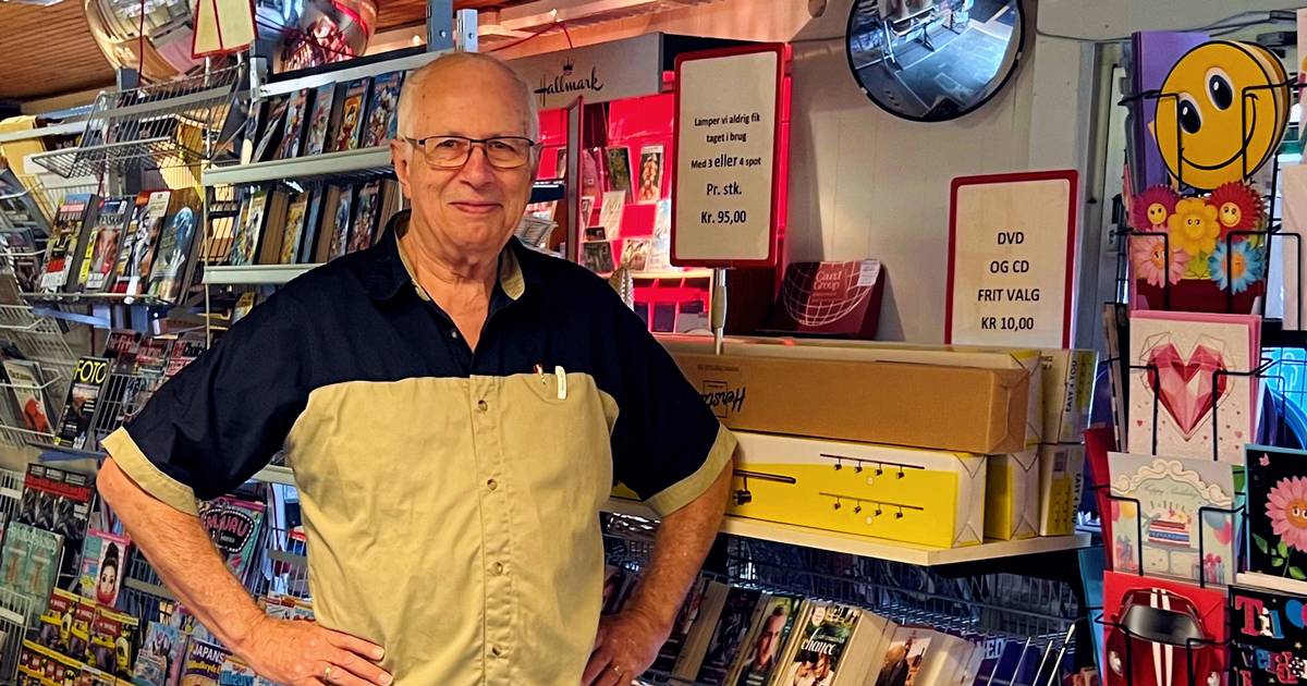 Torben solgte slik til 5 øre - nu takker han af efter 51 år - Din Avis