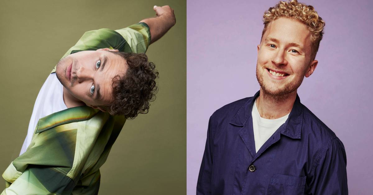 Ruben og Jakob tester jokes på Kulturloft