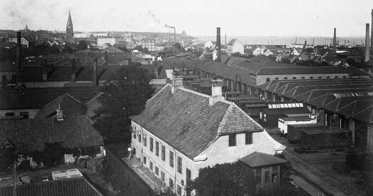 Her lå stort slagterhus, der i dag er populært spisested - Din Avis
