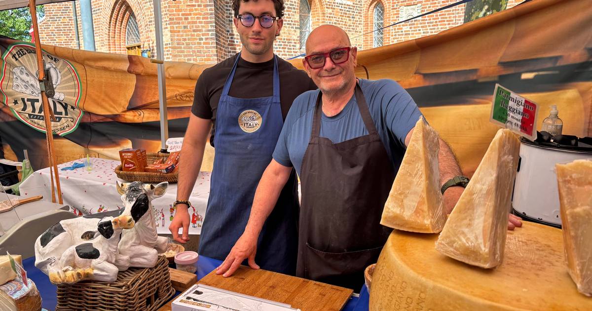 Italiensk glæde over at sælge skinke og ost i Grenaa - Din Avis