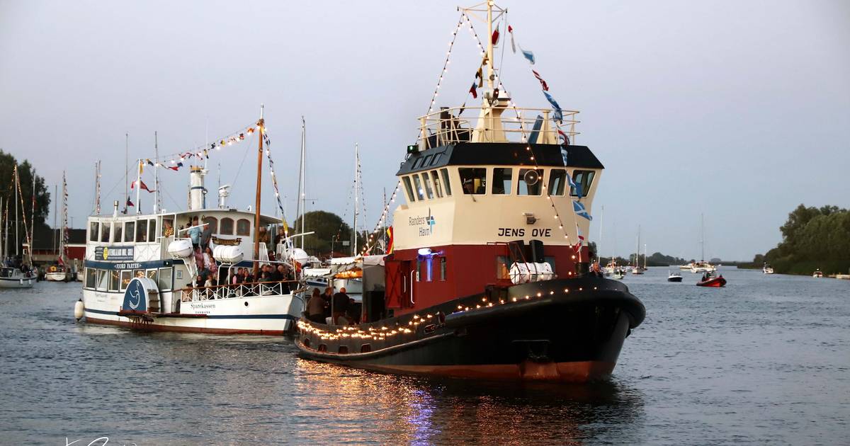 Farverig afslutning: Lys-regatta lyste op - Din Avis