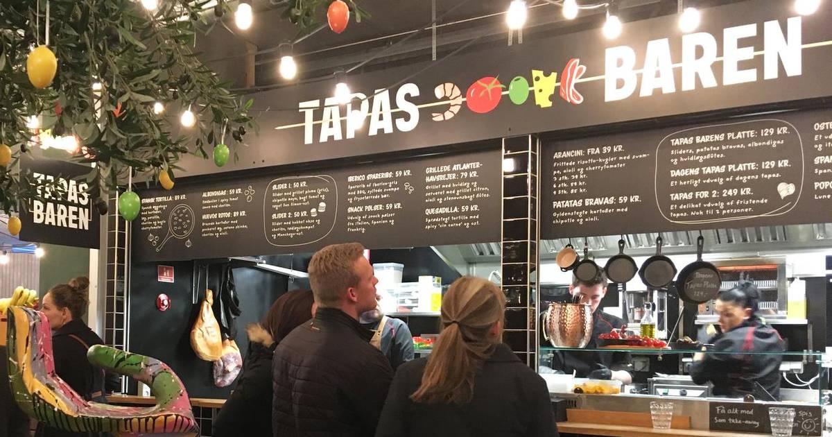 Tapas Baren Ny tapasbar på madmarked i Aarhus