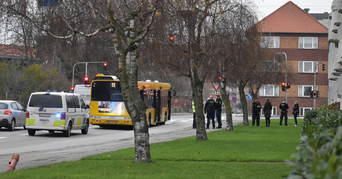 Politiet måtte trække pistolerne i bybus - Din Avis