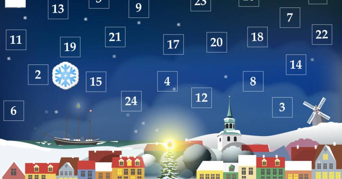 Skrab årets store julekalender og vind - Din Avis