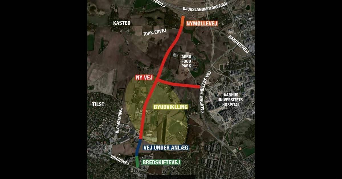 Ny vej skal give hurtigere rejsetid i Aarhus Nord