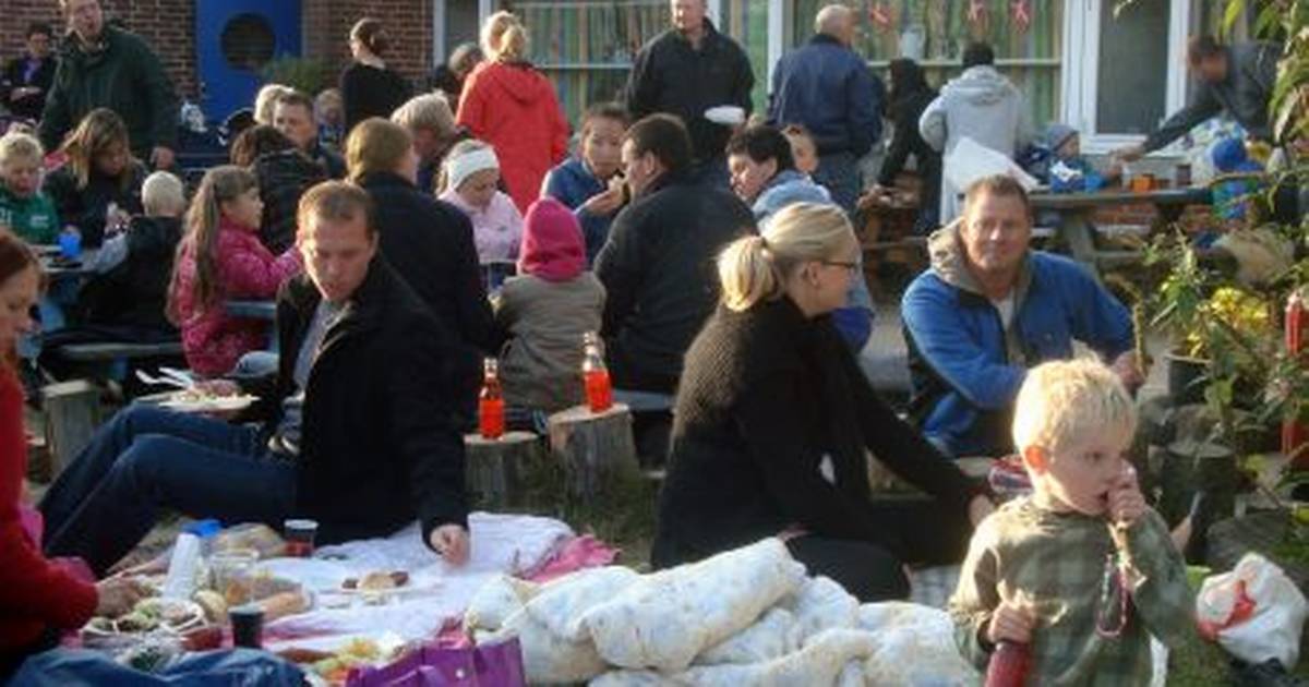 Børnehaven Blinklyset inviterede til høstmarked