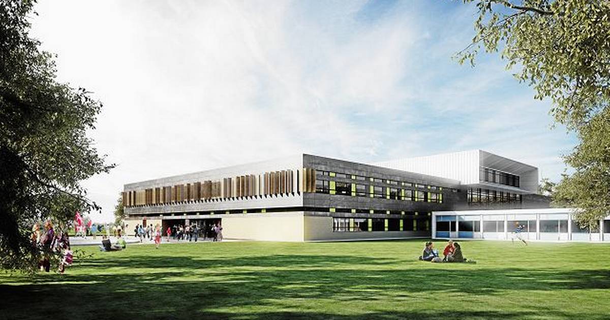 Rybners nye Gymnasium tegner til at blive rigtig flot