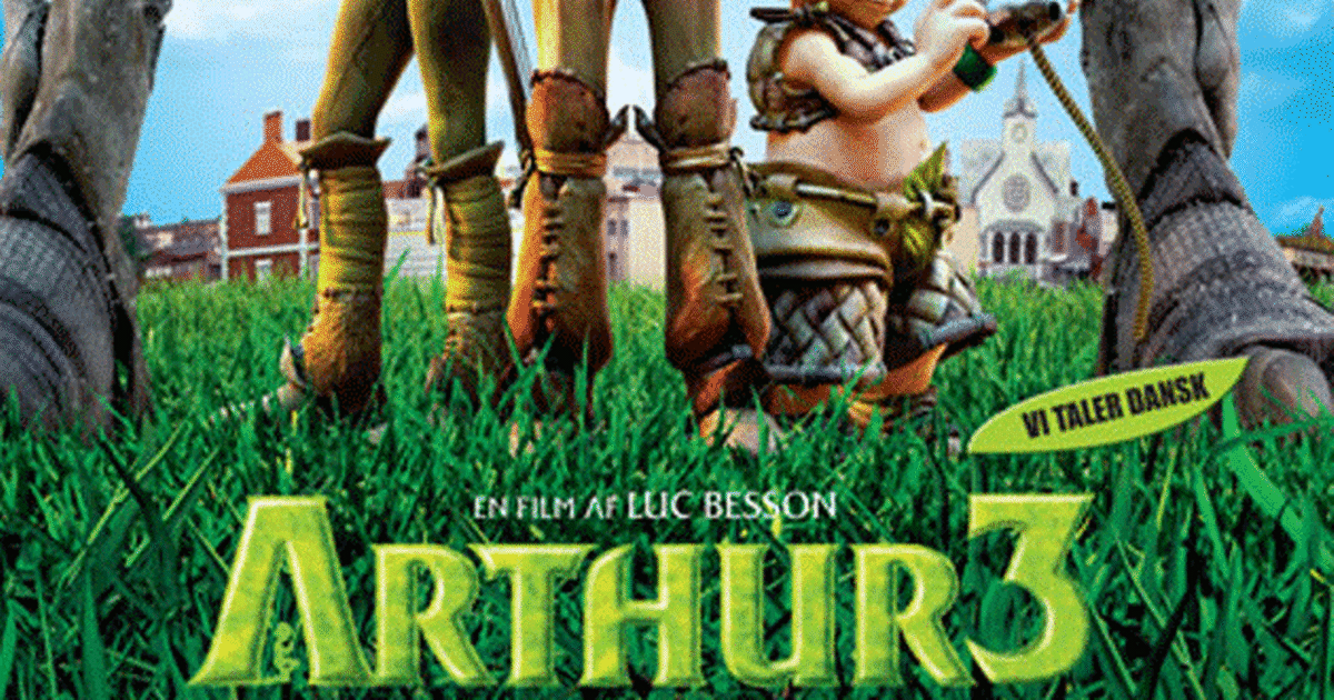 Arthur 3 til hjemmebiografen - Din Avis