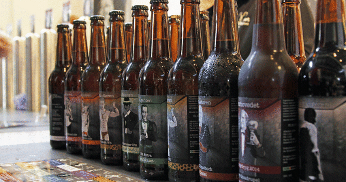 Øl med foredrag og mad til