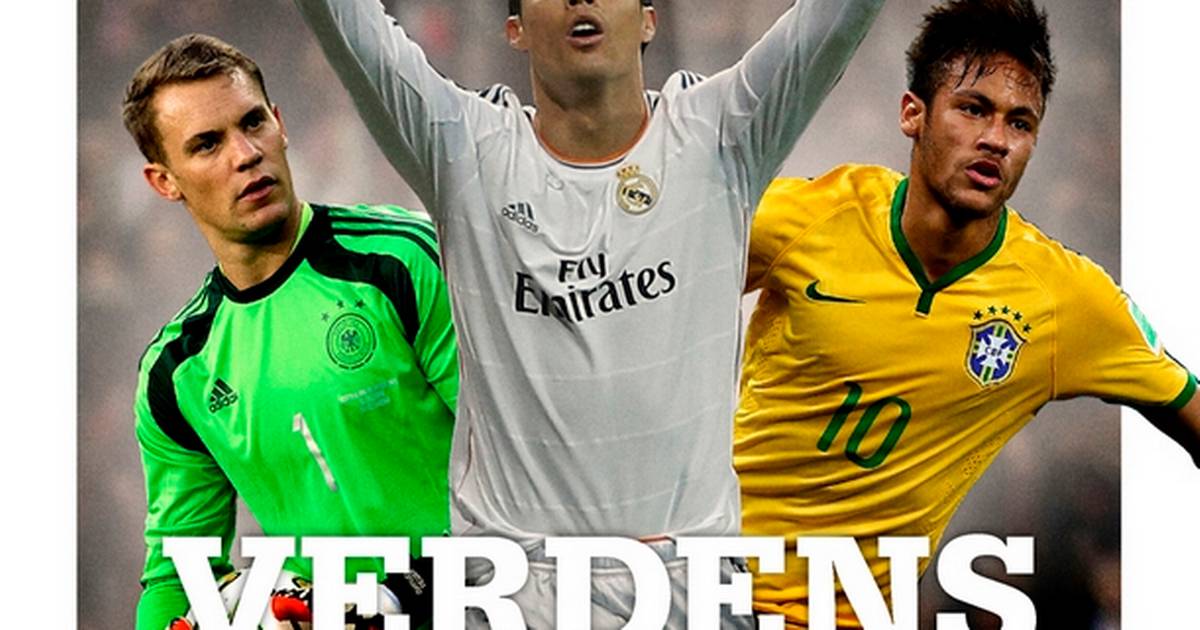 Her er verdens bedste fodboldspillere er du enig?