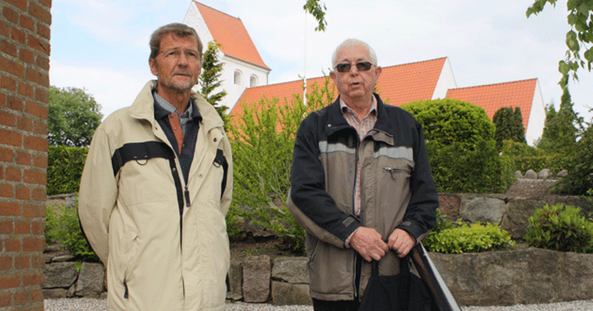 Loppemarkedet i Kolind fik en historisk dimension - Din Avis