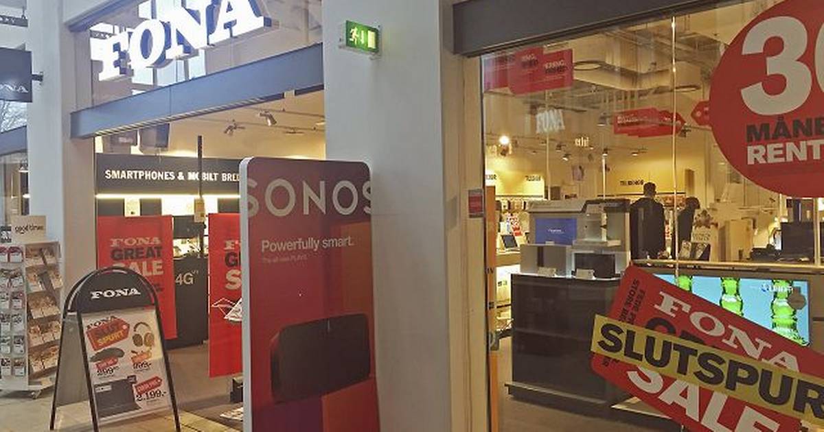 Slut med Fona på Strøget og i City Vest - Din Avis