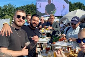 Food Festival på Tangkrogen i Aarhus havde i løbet af weekenden knap 28.000 gæster, der var med til at kåre Danmarks bedste hotdog.