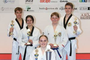 Skanderborg Taekwondo Klub uddelte medaljer for de bedste præstationer på både træning, kamp og tekniksiden.